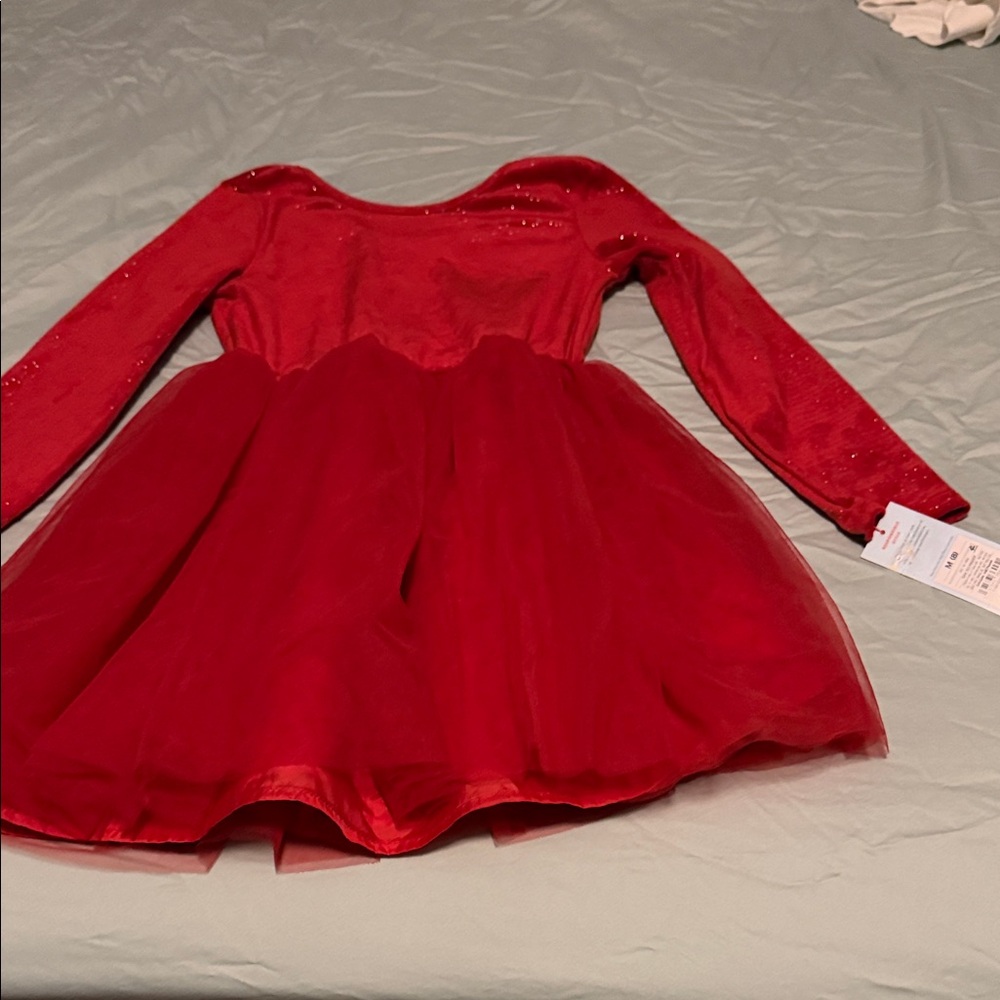 Cat & Jack Red Glitter Dress